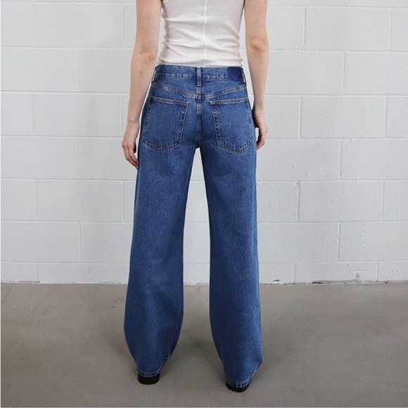 Etica Stanton Relaxed Wide Leg High Rise Jean (Size 28 & 29) - Picture 2 of 10